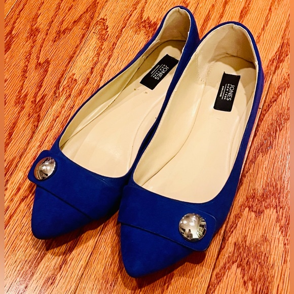 Jones New York flat pointed toe slides. Size 9. New without box. - Picture 1 of 5